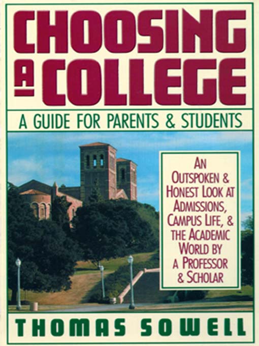 Title details for Choosing a College by Thomas Sowell - Available